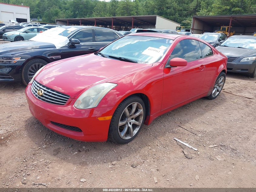 2004 Infiniti G35 VIN JNKCV54E44M827692 IAAI salvage auction — REAR END, Salvage (Alabama), sold $1,100 on 2026-07-29 (photo 2)