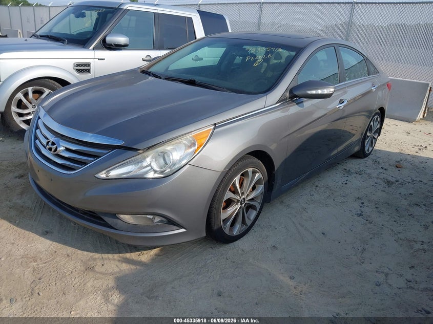 2014 Hyundai Sonata VIN 5NPEC4AB7EH847869 IAAI salvage auction — NORMAL WEAR, Clear (North Carolina), sold $375 on 2026-07-22 (photo 2)