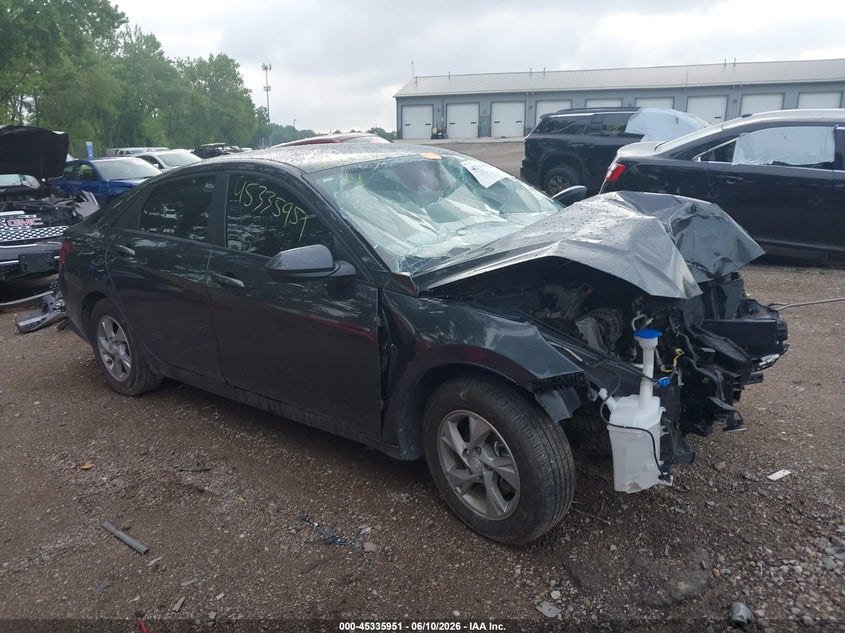 2021 Hyundai Elantra VIN 5NPLL4AG9MH015256 IAAI salvage auction — BIO HAZARD, Salvage (Arizona), sold $425 on 2026-07-15 (photo 1)