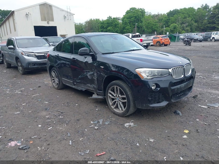 2016 BMW X4 VIN 5UXXW3C51G0R18578 IAAI salvage auction — RIGHT SIDE, Salvage Title, sold $3,025 on 2026-07-14 (photo 1)