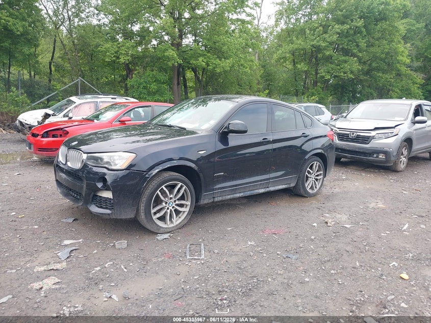2016 BMW X4 VIN 5UXXW3C51G0R18578 IAAI salvage auction — RIGHT SIDE, Salvage Title, sold $3,025 on 2026-07-14 (photo 2)