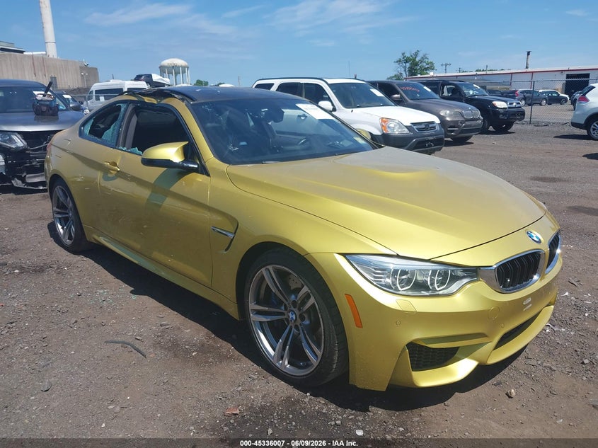 2015 BMW M4 VIN WBS3R9C57FK329444 IAAI salvage auction — FRONT END, Salvage Title, sold $20,950 on 2026-08-03 (photo 6)
