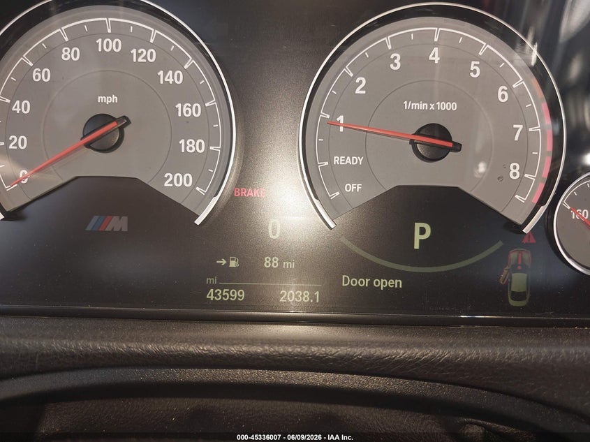 2015 BMW M4 VIN WBS3R9C57FK329444 IAAI salvage auction — FRONT END, Salvage Title, sold $20,950 on 2026-08-03 (photo 7)