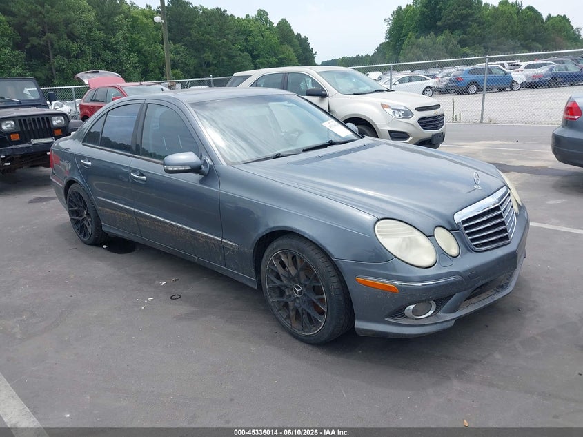 2009 Mercedes-benz E-klasse VIN WDBUF56X89B418971 IAAI salvage auction — WATER/FLOOD, Salvage (North Carolina), sold $25 on 2026-07-22 (photo 1)