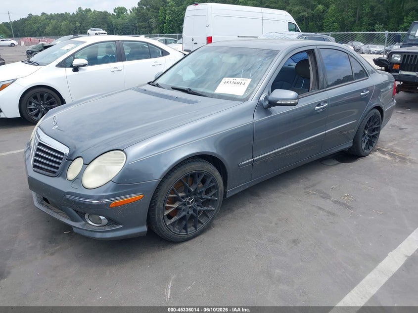 2009 Mercedes-benz E-klasse VIN WDBUF56X89B418971 IAAI salvage auction — WATER/FLOOD, Salvage (North Carolina), sold $25 on 2026-07-22 (photo 2)