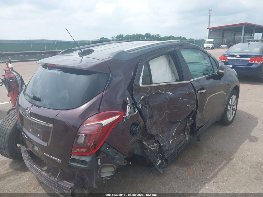 2017 Buick Encore VIN KL4CJESB1HB191380 IAAI salvage auction — LEFT & RIGHT, Regular (South Dakota), sold $825 on 2026-07-28 (photo 4)
