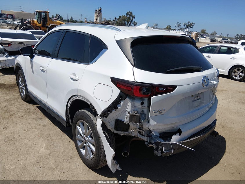 2023 Mazda Cx-5 VIN JM3KFBBM4P0222397 IAAI salvage auction — REAR END, Salvage (California), sold $7,900 on 2026-07-26 (photo 3)