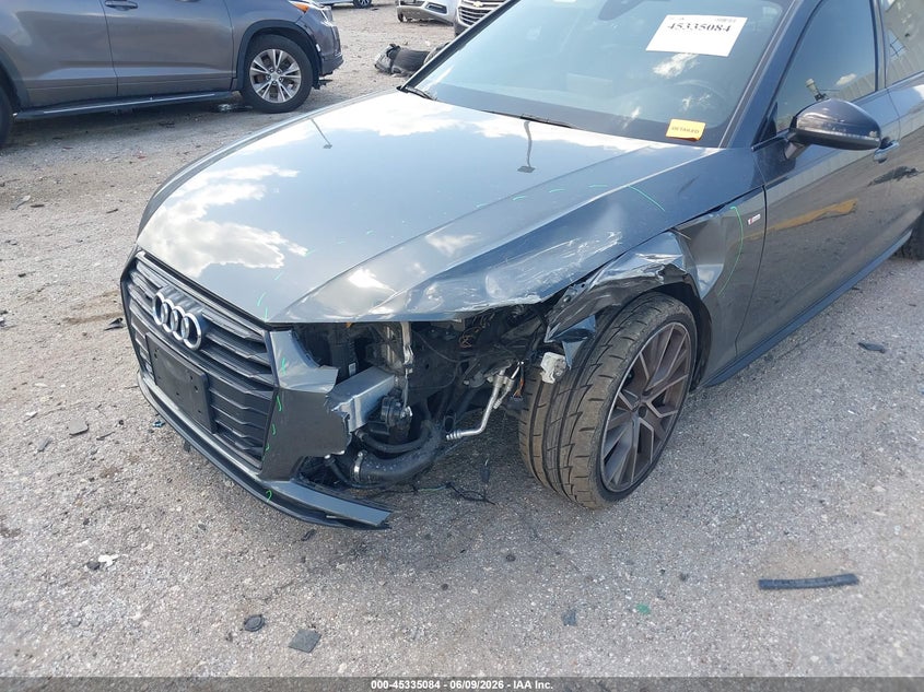 2019 Audi A4 VIN WAUENAF48KA021017 IAAI salvage auction — LEFT FRONT, Original (Texas), sold $7,800 on 2026-07-23 (photo 6)