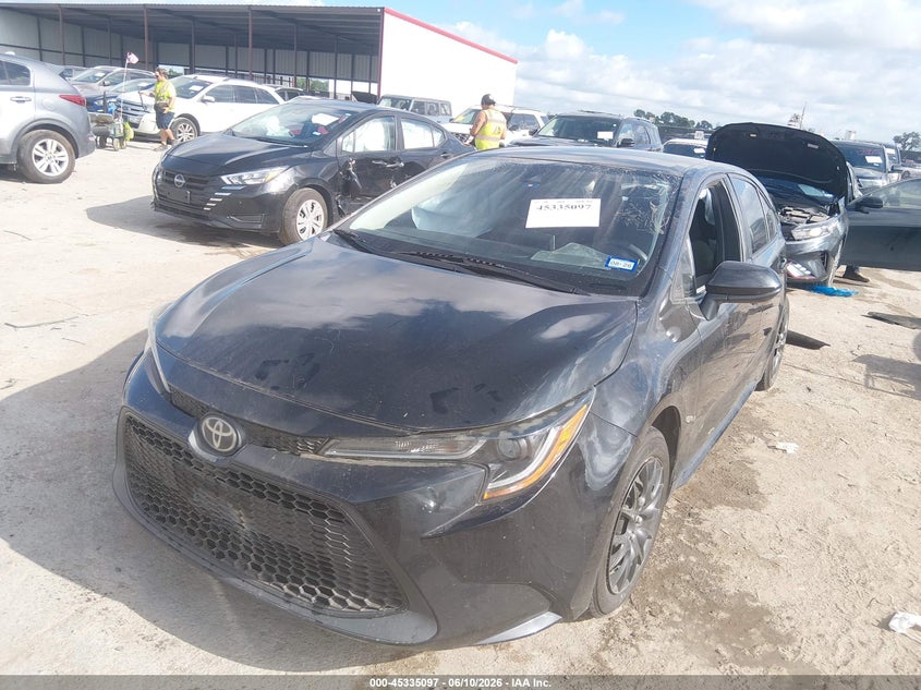 2020 Toyota Corolla VIN 5YFEPRAE3LP139615 IAAI salvage auction — REAR END, Salvage (Texas), sold $2,450 on 2026-07-28 (photo 2)