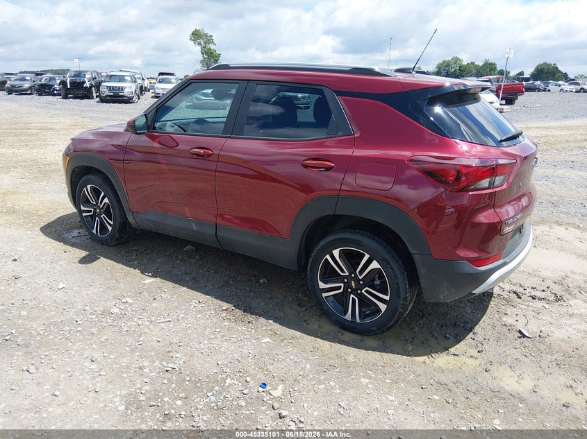 2025 Chevrolet Trailblazer VIN KL79MPSL1SB191668 IAAI salvage auction — FRONT END, Salvage (West Virginia), sold $10,425 on 2026-07-29 (photo 3)