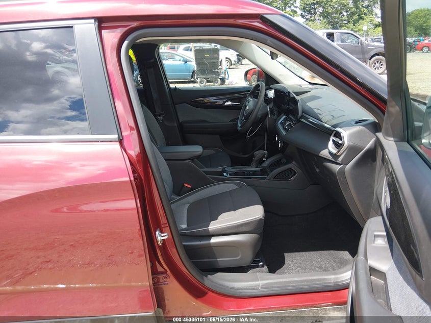 2025 Chevrolet Trailblazer VIN KL79MPSL1SB191668 IAAI salvage auction — FRONT END, Salvage (West Virginia), sold $10,425 on 2026-07-29 (photo 5)