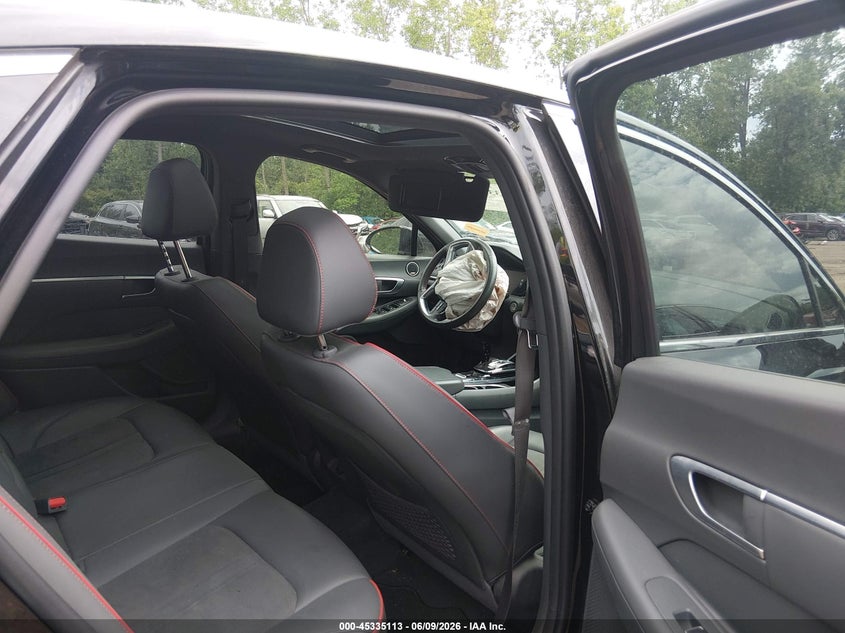 2021 Hyundai Sonata VIN 5NPEJ4J22MH117467 IAAI salvage auction — RIGHT FRONT, Salvage Title, sold $4,250 on 2026-07-31 (photo 8)