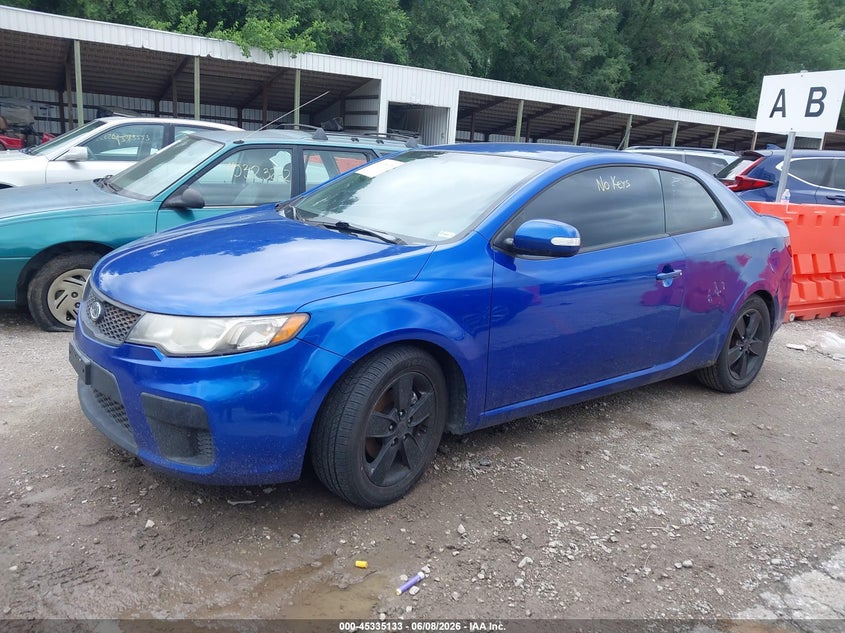 2010 Kia Forte VIN KNAFU6A29A5134184 IAAI salvage auction — NORMAL WEAR, Clear (Kansas), sold $500 on 2026-07-08 (photo 2)