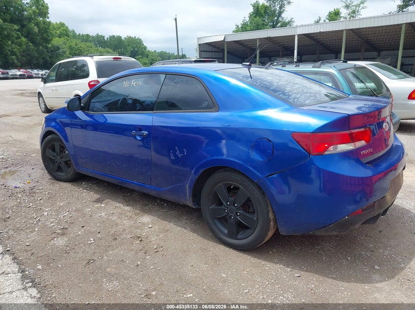 2010 Kia Forte VIN KNAFU6A29A5134184 IAAI salvage auction — NORMAL WEAR, Clear (Kansas), sold $500 on 2026-07-08 (photo 3)