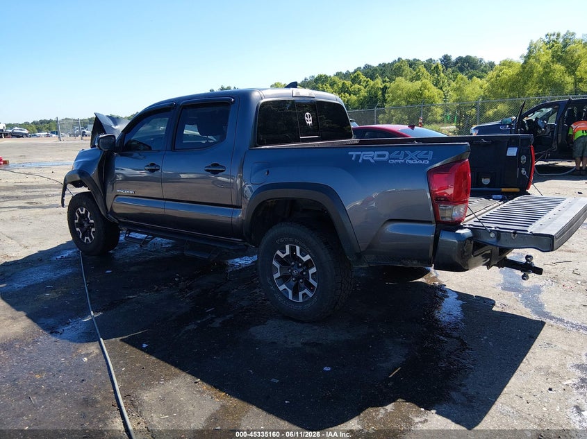 2017 Toyota Tacoma VIN 5TFCZ5AN6HX064265 IAAI salvage auction — FRONT END, Salvage Title, sold $5,400 on 2026-08-01 (photo 3)