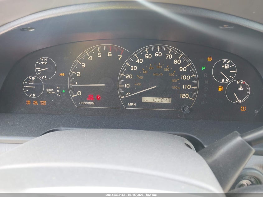 2005 Toyota Sequoia VIN 5TDBT48A75S241854 IAAI salvage auction — NORMAL WEAR, Original (Kentucky), sold $925 on 2026-07-13 (photo 7)