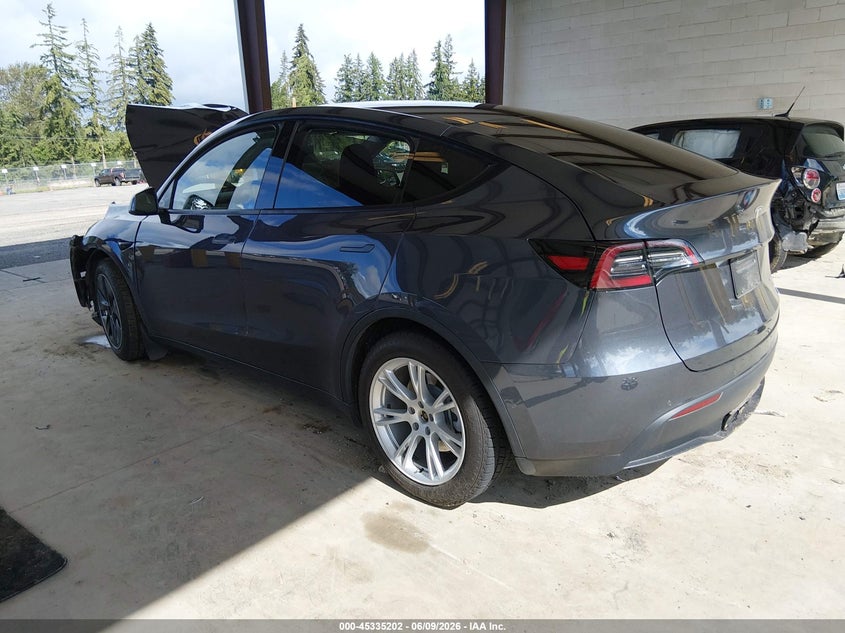 2020 Tesla Model y VIN 5YJYGDEE4LF013365 IAAI salvage auction — FRONT END, Salvage Title, sold $6,550 on 2026-07-09 (photo 3)