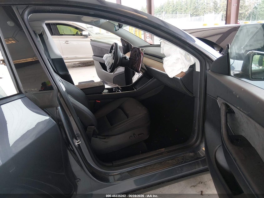 2020 Tesla Model y VIN 5YJYGDEE4LF013365 IAAI salvage auction — FRONT END, Salvage Title, sold $6,550 on 2026-07-09 (photo 5)