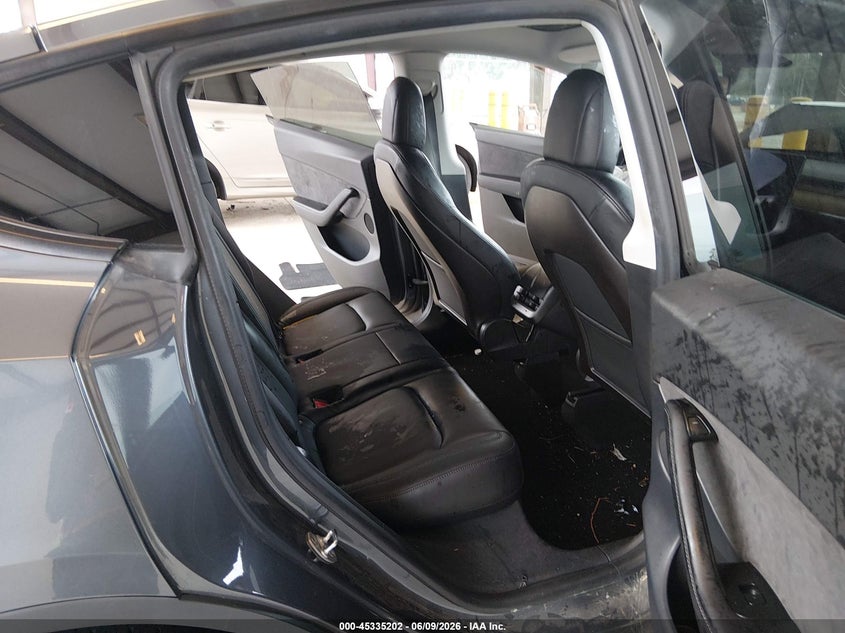 2020 Tesla Model y VIN 5YJYGDEE4LF013365 IAAI salvage auction — FRONT END, Salvage Title, sold $6,550 on 2026-07-09 (photo 8)