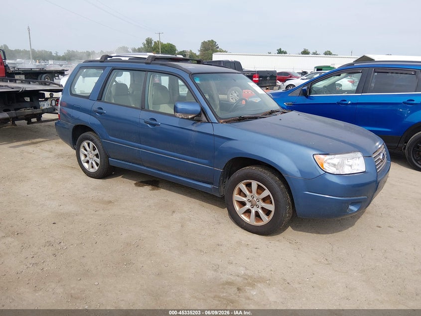 2007 Subaru Forester VIN JF1SG65607H734921 IAAI salvage auction — NORMAL WEAR, Clear (Virginia), sold $425 on 2026-07-10 (photo 1)