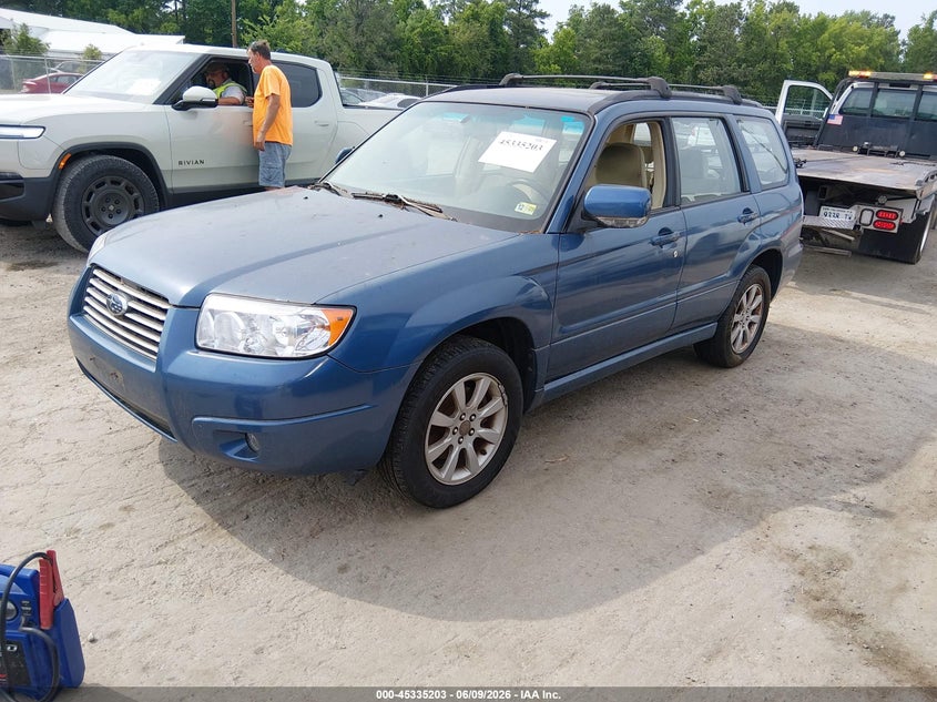 2007 Subaru Forester VIN JF1SG65607H734921 IAAI salvage auction — NORMAL WEAR, Clear (Virginia), sold $425 on 2026-07-10 (photo 2)