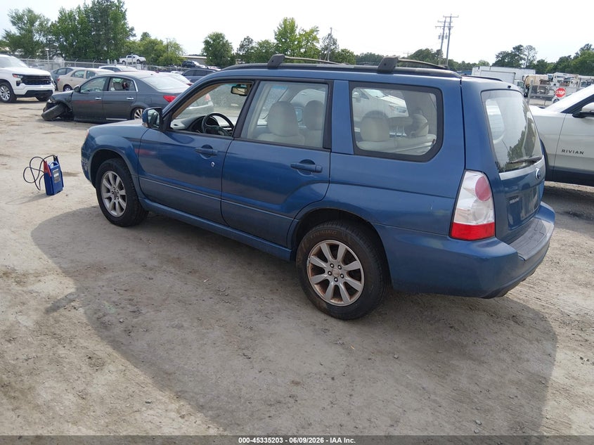 2007 Subaru Forester VIN JF1SG65607H734921 IAAI salvage auction — NORMAL WEAR, Clear (Virginia), sold $425 on 2026-07-10 (photo 3)