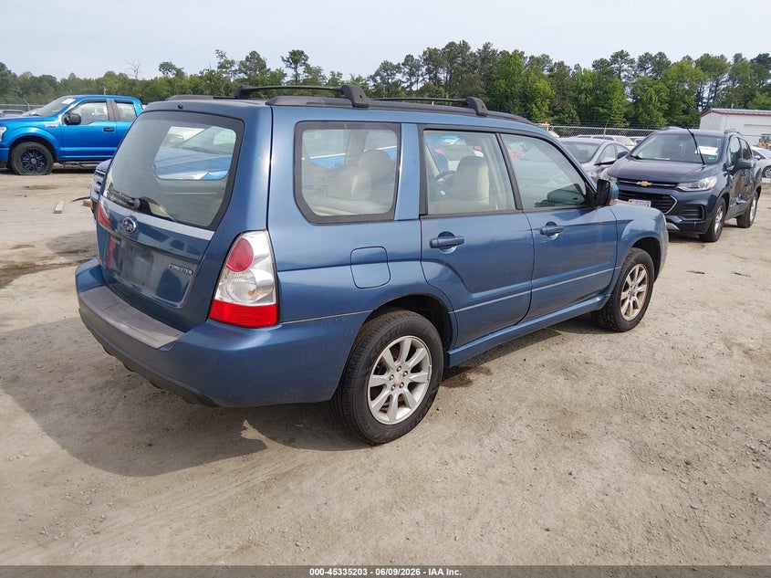 2007 Subaru Forester VIN JF1SG65607H734921 IAAI salvage auction — NORMAL WEAR, Clear (Virginia), sold $425 on 2026-07-10 (photo 4)