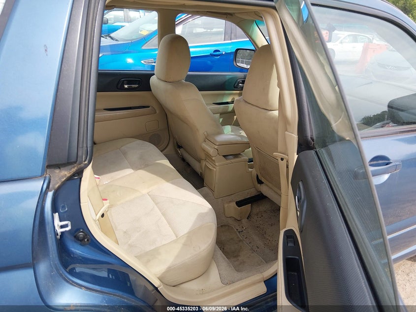 2007 Subaru Forester VIN JF1SG65607H734921 IAAI salvage auction — NORMAL WEAR, Clear (Virginia), sold $425 on 2026-07-10 (photo 8)