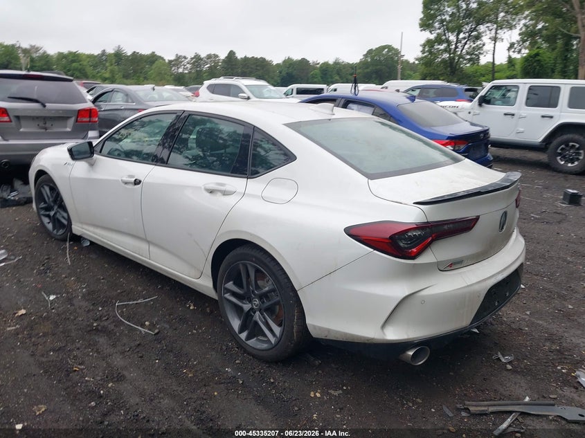 2024 Acura Tlx VIN 19UUB6F52RA001113 IAAI salvage auction — THEFT, Salvage (Arizona), sold $24,300 on 2026-08-18 (photo 3)
