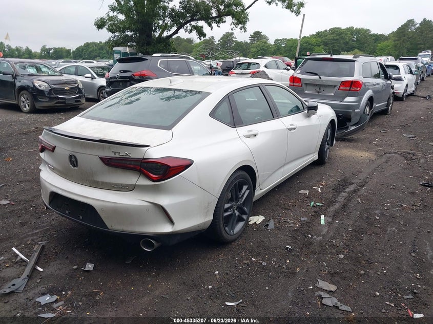 2024 Acura Tlx VIN 19UUB6F52RA001113 IAAI salvage auction — THEFT, Salvage (Arizona), sold $24,300 on 2026-08-18 (photo 4)