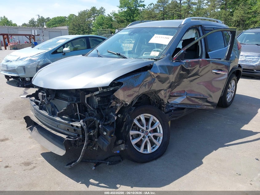 2020 Nissan Rogue VIN KNMAT2MV9LP510906 IAAI salvage auction — LEFT SIDE, Mv-907A (New York), sold $1,800 on 2026-07-14 (photo 2)
