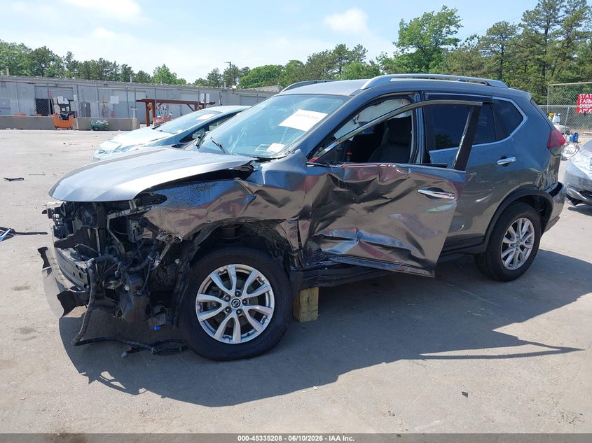 2020 Nissan Rogue VIN KNMAT2MV9LP510906 IAAI salvage auction — LEFT SIDE, Mv-907A (New York), sold $1,800 on 2026-07-14 (photo 6)