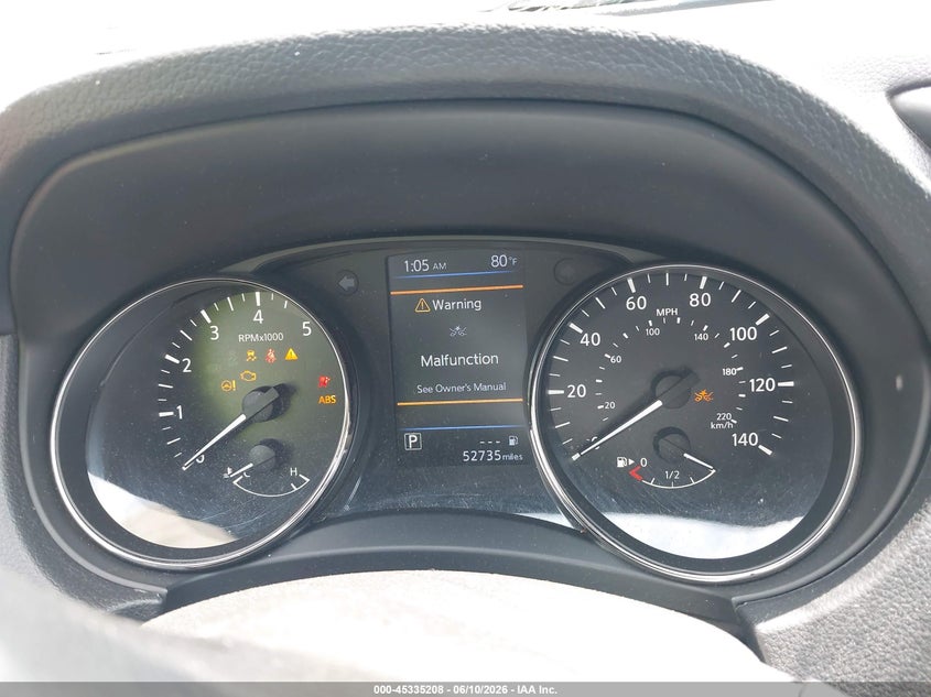 2020 Nissan Rogue VIN KNMAT2MV9LP510906 IAAI salvage auction — LEFT SIDE, Mv-907A (New York), sold $1,800 on 2026-07-14 (photo 7)