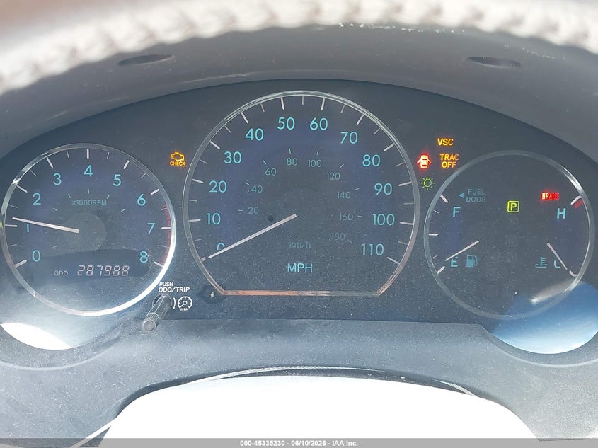 2010 Toyota Sienna VIN 5TDYK4CC6AS340908 IAAI salvage auction — REAR END, Salvage (Kansas), sold $400 on 2026-07-08 (photo 7)
