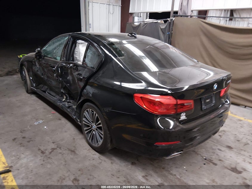 2017 BMW 5er VIN WBAJE5C37HG916697 IAAI salvage auction — LEFT SIDE, Salvage (Arizona), sold $6,900 on 2026-07-28 (photo 3)