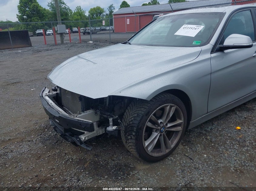 2016 BMW 3er VIN WBA8E1G58GNT99665 IAAI salvage auction — FRONT END, Clear (Virginia), sold $1,750 on 2026-07-14 (photo 6)