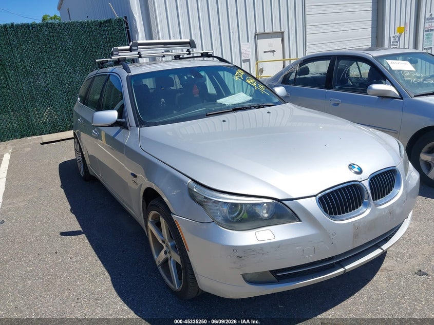 2009 BMW 5er VIN WBAPT73509CX02737 IAAI salvage auction — UNKNOWN, Clear (Connecticut), sold $1,300 on 2026-07-14 (photo 1)