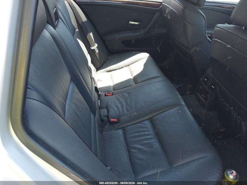 2009 BMW 5er VIN WBAPT73509CX02737 IAAI salvage auction — UNKNOWN, Clear (Connecticut), sold $1,300 on 2026-07-14 (photo 8)
