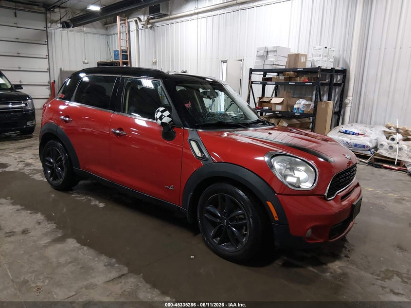 2014 Mini Countryman VIN WMWZC5C56EWP41497 — IAAI salvage auction photo