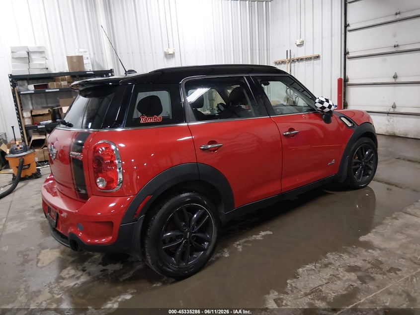 2014 Mini Countryman VIN WMWZC5C56EWP41497 IAAI salvage auction — FRONT END, Salvage (Iowa), sold $750 on 2026-07-09 (photo 4)