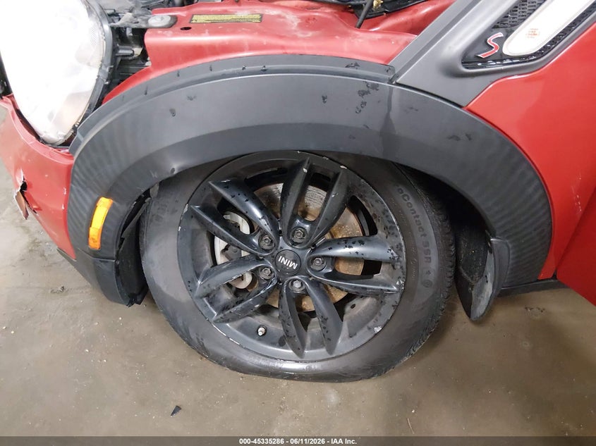 2014 Mini Countryman VIN WMWZC5C56EWP41497 IAAI salvage auction — FRONT END, Salvage (Iowa), sold $750 on 2026-07-09 (photo 6)