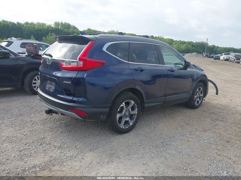 2018 Honda Cr-v VIN 7FARW2H85JE024930 IAAI salvage auction — FRONT END, Salvage Title, sold $6,800 on 2026-07-08 (photo 4)