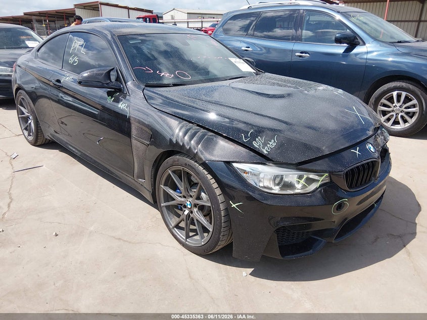 2016 BMW M4 VIN WBS3R9C53GK708586 — IAAI salvage auction photo