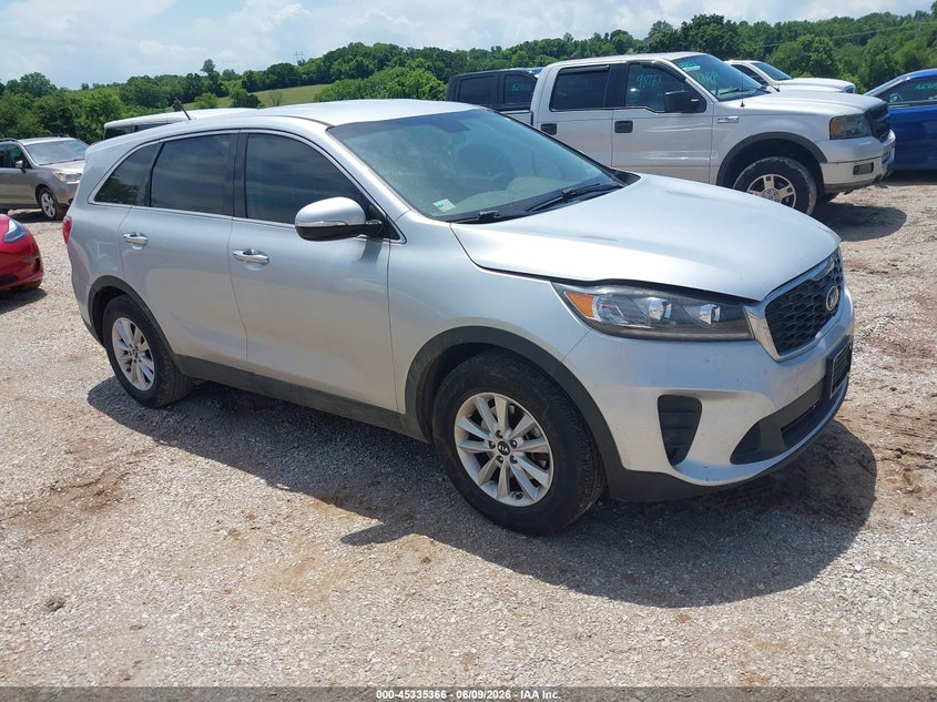 2019 Kia Sorento VIN 5XYPG4A34KG539230 IAAI salvage auction — HAIL, Salvage (Missouri), sold $2,700 on 2026-07-20 (photo 1)