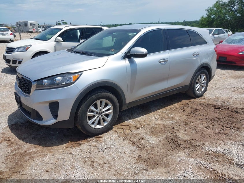 2019 Kia Sorento VIN 5XYPG4A34KG539230 IAAI salvage auction — HAIL, Salvage (Missouri), sold $2,700 on 2026-07-20 (photo 2)