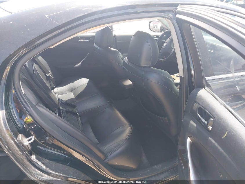 2007 Lexus Is 350 VIN JTHBE262475013358 IAAI salvage auction — NORMAL WEAR, Original (Texas), sold $475 on 2026-07-29 (photo 8)
