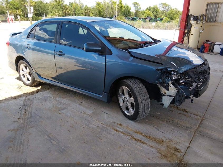 2013 Toyota Corolla VIN 5YFBU4EE8DP119841 IAAI salvage auction — FRONT END, Salvage Title, sold $2,400 on 2026-07-21 (photo 1)