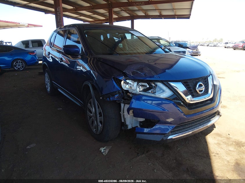 2017 Nissan Rogue VIN JN8AT2MV5HW004457 IAAI salvage auction — RIGHT FRONT, Salvage (Arizona), sold $2,150 on 2026-07-21 (photo 1)