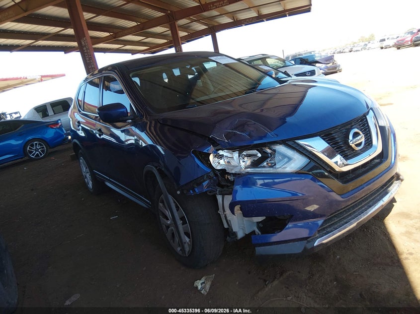 2017 Nissan Rogue VIN JN8AT2MV5HW004457 IAAI salvage auction — RIGHT FRONT, Salvage (Arizona), sold $2,150 on 2026-07-21 (photo 6)