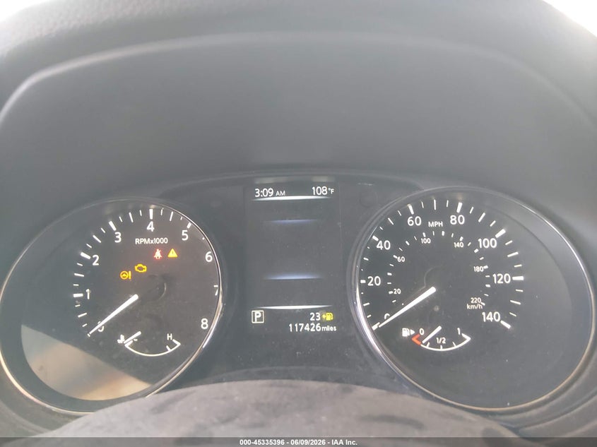 2017 Nissan Rogue VIN JN8AT2MV5HW004457 IAAI salvage auction — RIGHT FRONT, Salvage (Arizona), sold $2,150 on 2026-07-21 (photo 7)